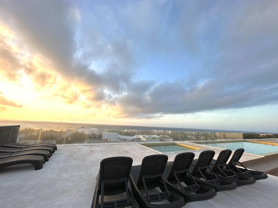 Comfortable W/ Views Rooftop Pool & Gym - 319 Musa Playa del Carmen