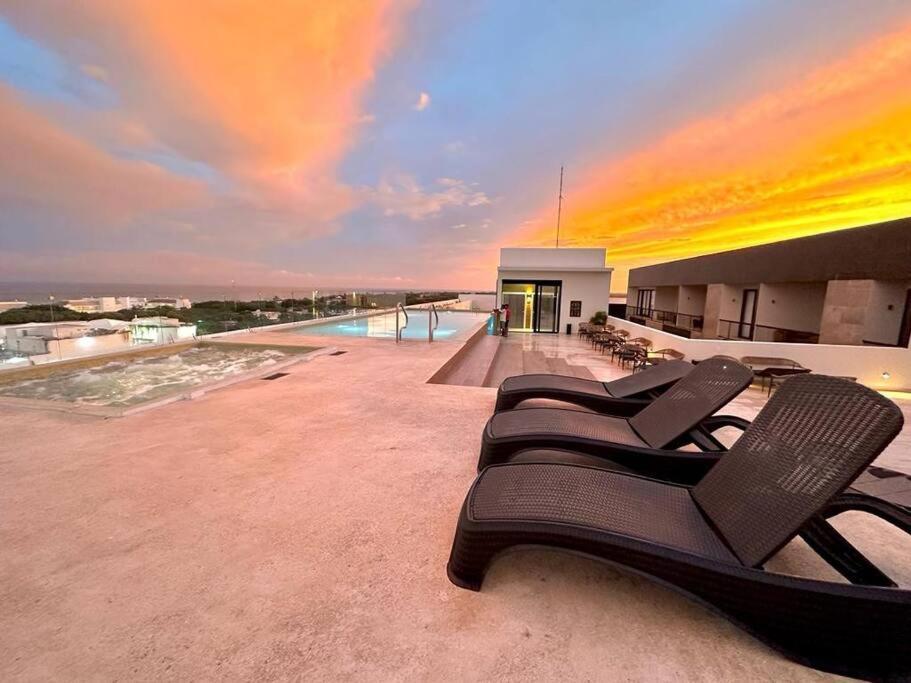 Apartamento Comfortable W/ Views Rooftop Pool & Gym - 319 Musa Playa del Carmen