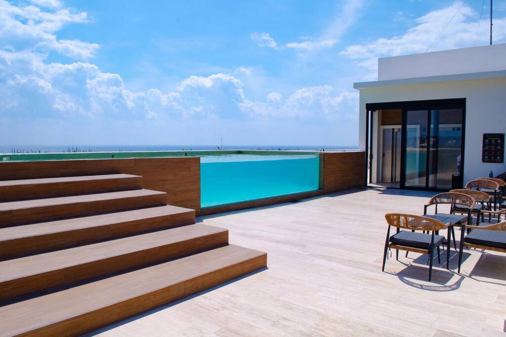 Apartamento Comfortable W/ Views Rooftop Pool & Gym - 319 Musa *